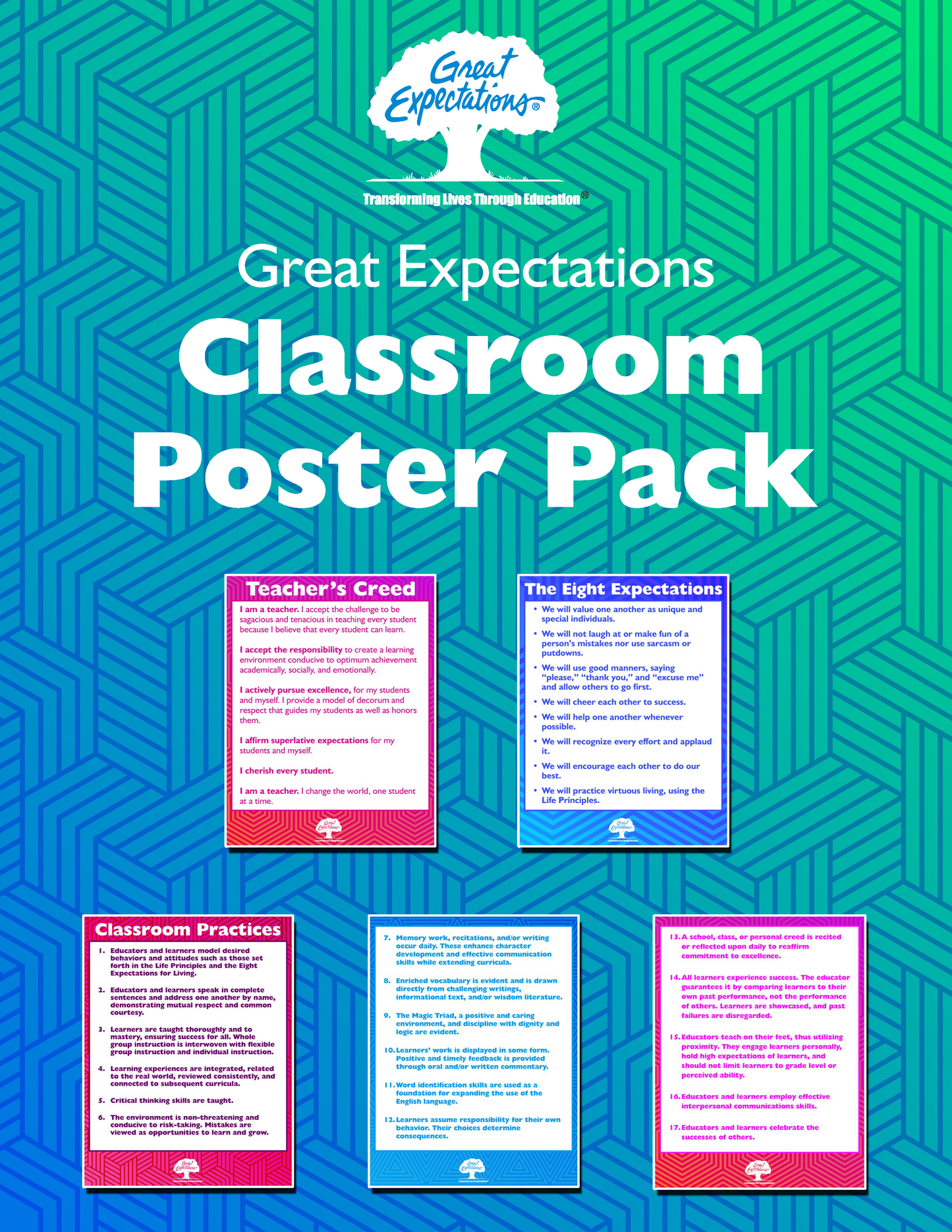 Classroom Poster Pack