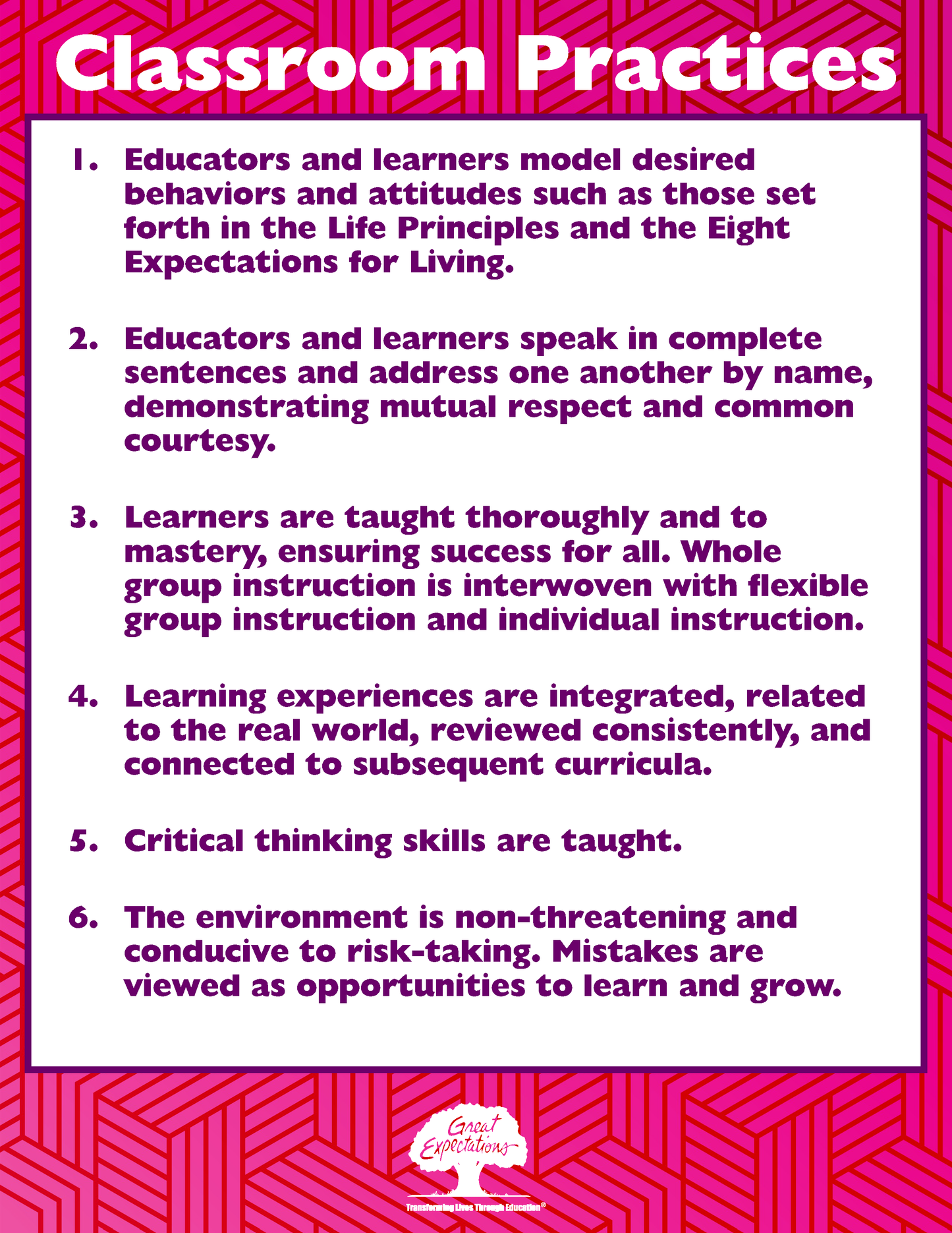 Classroom Poster Pack