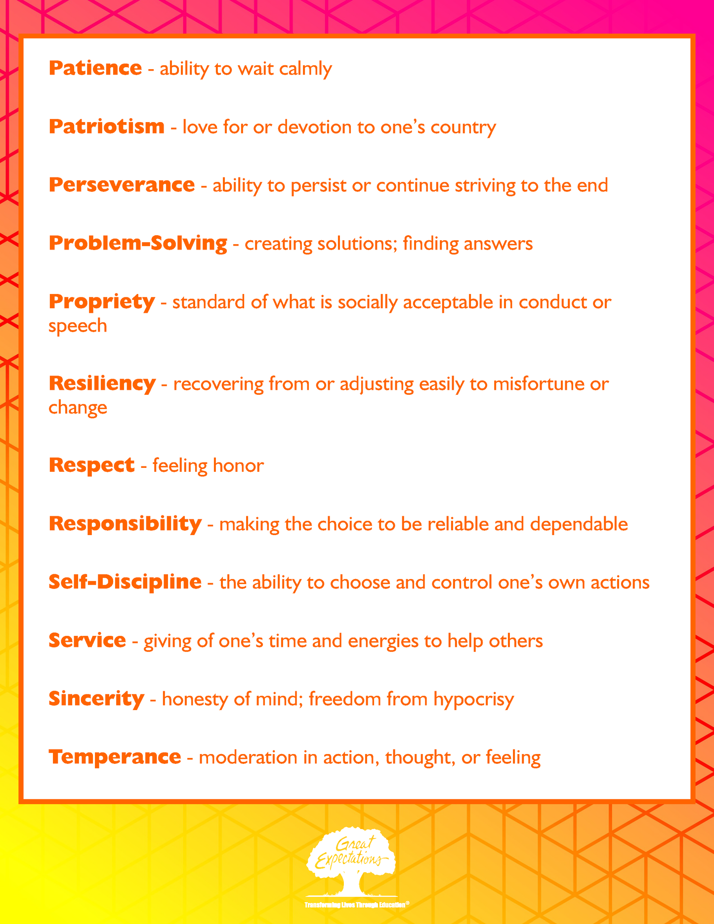 Classroom Poster Pack